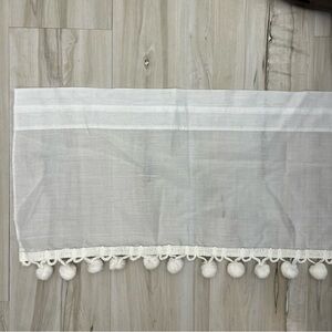 JCPenney Valance Pom Pom Trim